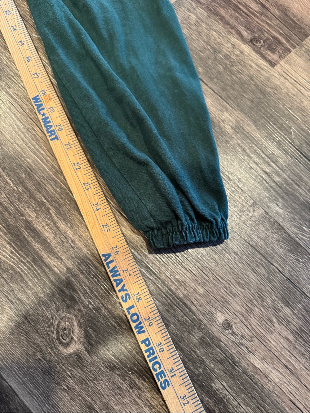 Pluma Vintage Green Sweatpants w/Pockets Size Medium USA Casual 90s - Picture 4 of 8